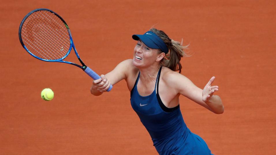 Russian tennis player Maria Sharapova